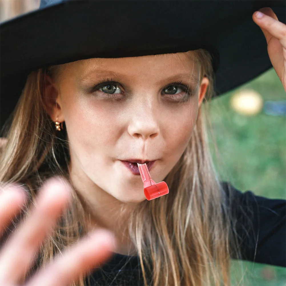 40 Stück Party-Pfeifenspielzeug zum Geburtstag, Blashörner, Kunststoffrohr, Ausblasen, Gastgeschenke für Kinder