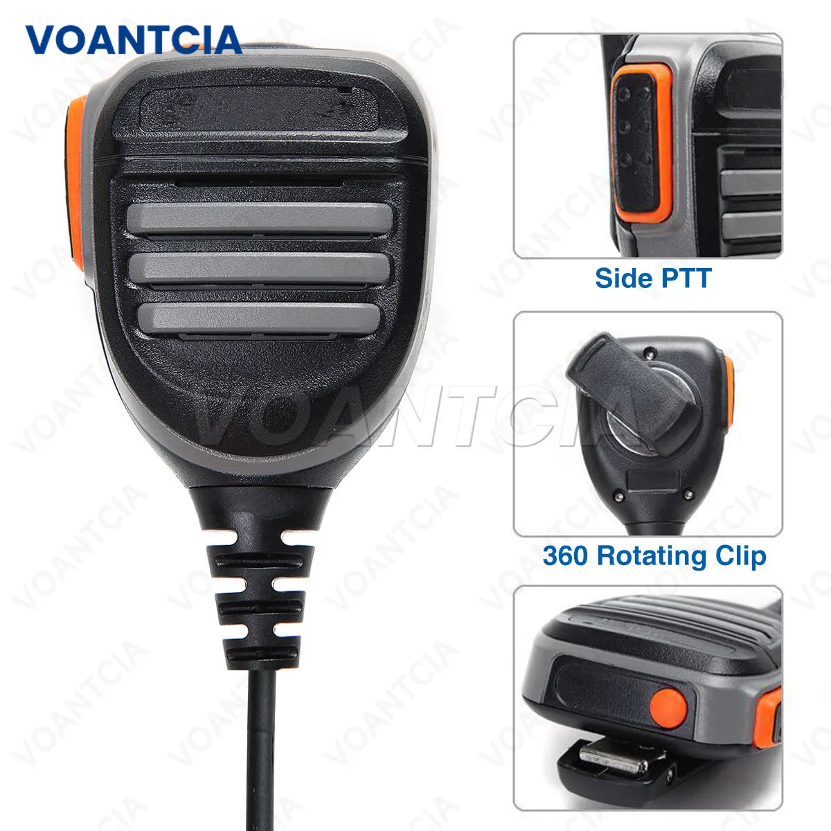 يده ميكروفون PTT Mic المتكلم ل Hytera HYT TC-510 TC-610 TC700 TC-700S TC700S TC-508 TC-500 TC-600 راديو