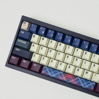 JCM Retro Keycaps Dye-Sub PBT Side light Cherry Profile Korean/German/French/Spanish/Russian For Mechanical Keyboard Wooting
