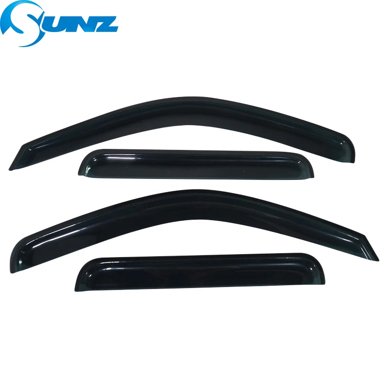 Weathershield For Mazda B2200 B2500 2002 2003 2004 2005 2006 2007 Car Side Window Visor Sun Rain Guard Protector Awnings Shelter