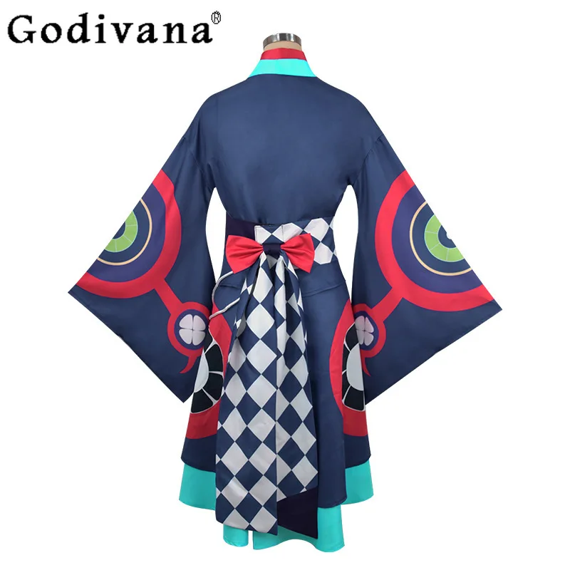 Anime Mononoke Cosplay Set Men Women Medicine Seller Costume Kimonos Suits Female Halloween Anime Game Outfits