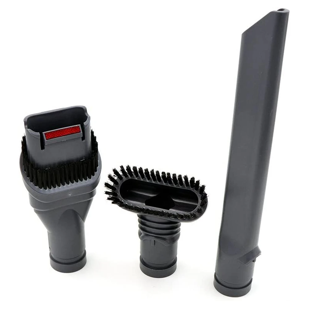 3 Pcs/Set Vacuum Attachment Kit Crevice Tool Nozzle Brush for Dyson DC35 DC45 DC58 DC59 DC62 V6 DC08 DC48_ABGP