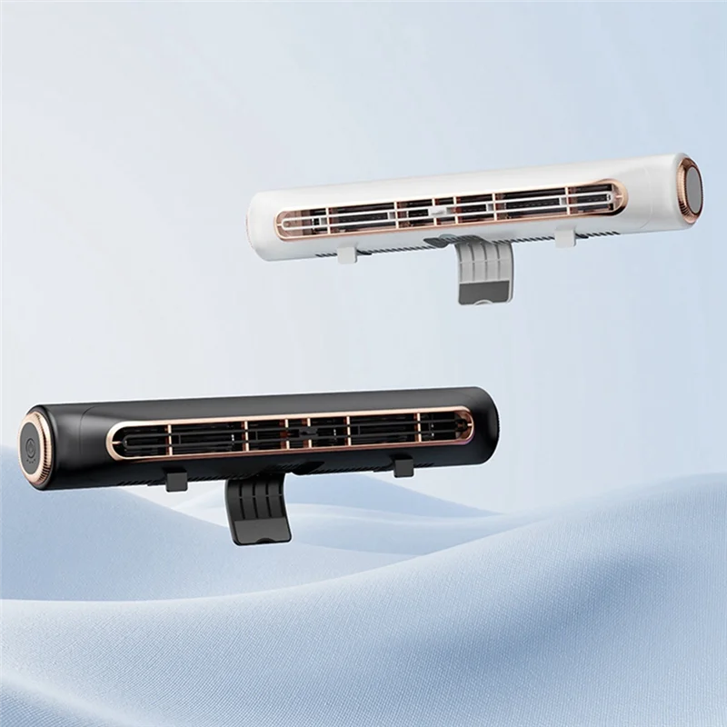 ABGR-Bladeless Monitor Screen Fan Air Cooler USB Rechargeable Portable Fans