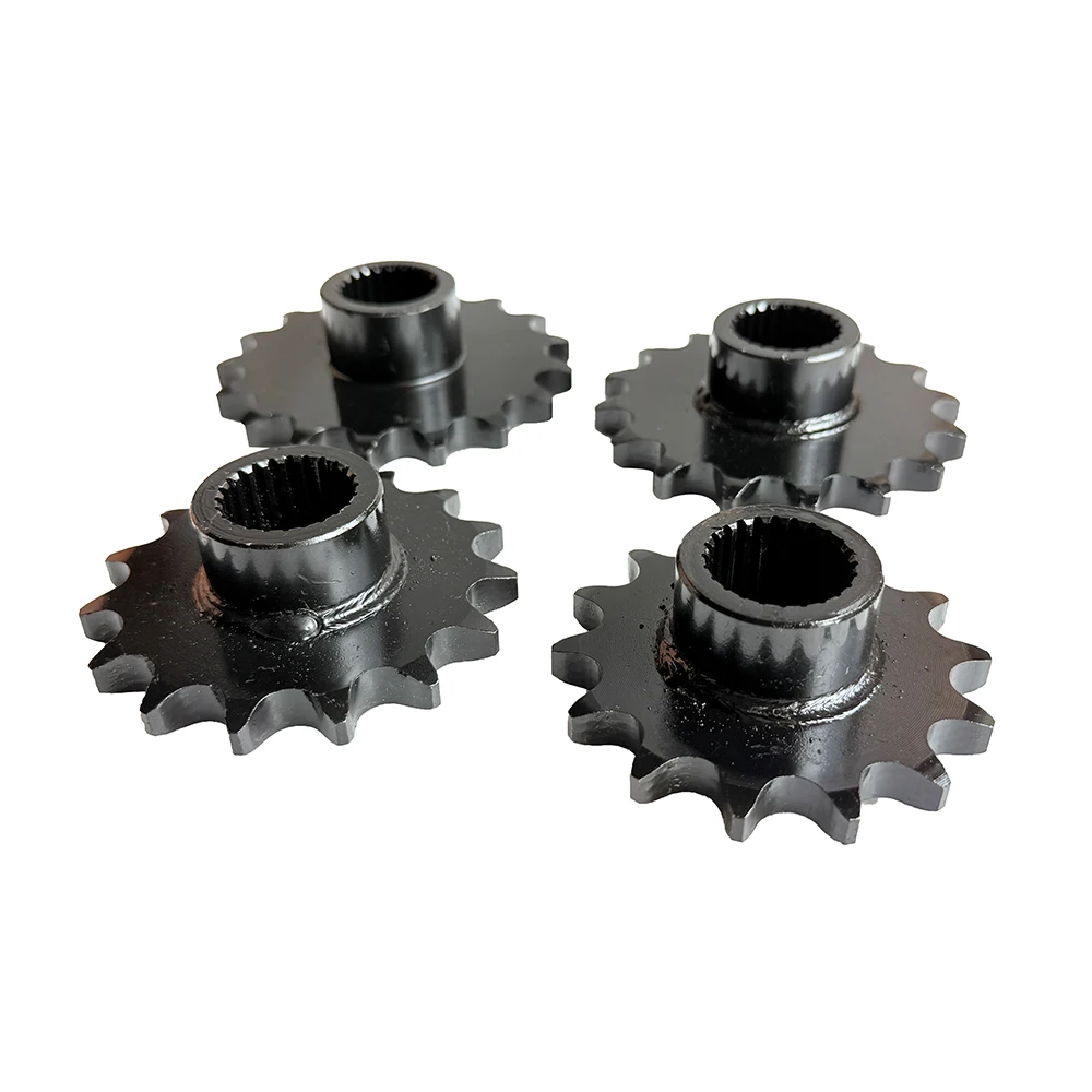 Front Drive Sprocket 14/15/16/17/19/ Tooth For GY6 125cc 150cc Quad Dirt Pit Bike ATV Buggy 428 Chain 17/19T For 200cc 250cc UTV