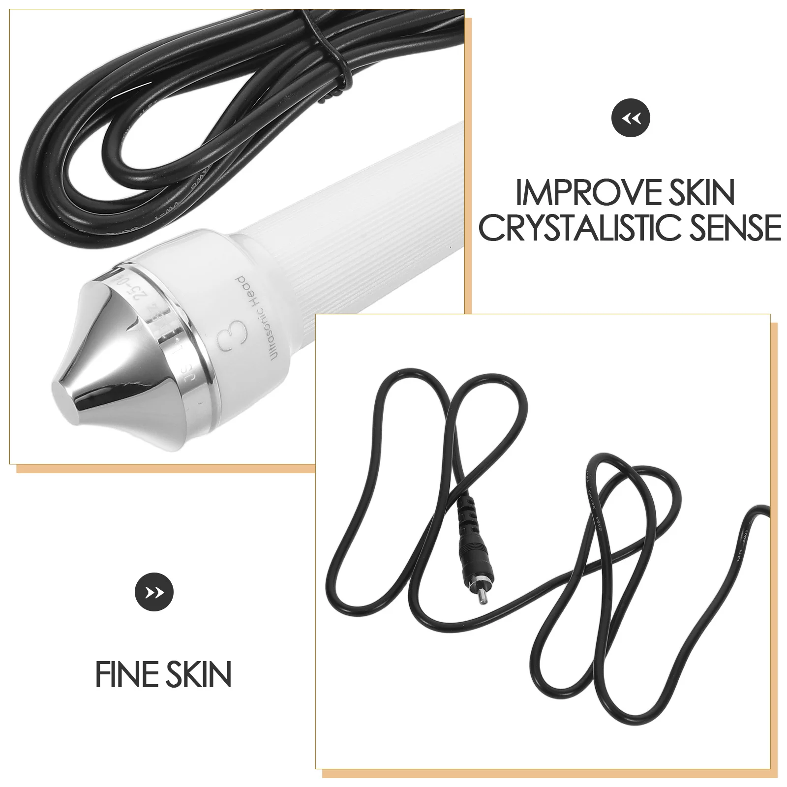 Professional Ultrasonic Face Cleaner Skin Tightening Lifting Device Eye Wrinkle Removal Moisturizing Beauty Instrument