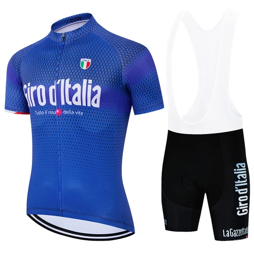 Imagen 2 del producto Nueva ropa de ciclismo Jersey conjunto para hombre Mtb bicicleta de carretera uniforme pantalones cortos hombre montaña completo 2025 babero traje de hombre ciclo Primavera Verano