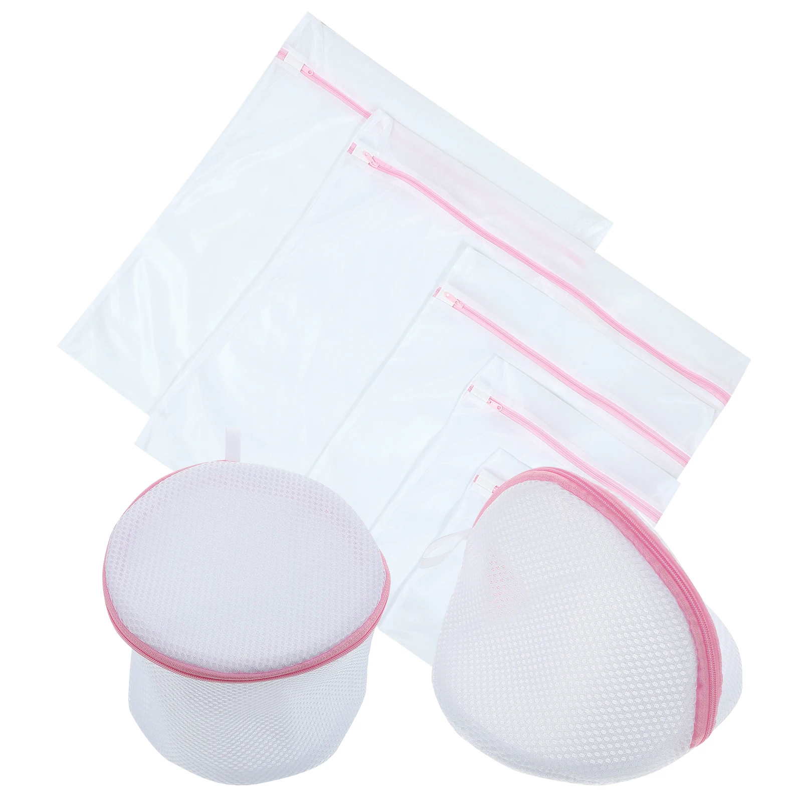 

7pcs Laundry Bag Set Mesh Lingerie Safe Clothing Underwear Anti deformation Bags Garment Travel Storage ganizer Bra Pouch
