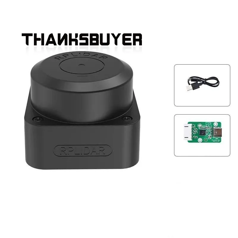 SLAMTEC RPLIDAR S3 S3M1 40m TOF LiDAR 360° Laser Range Scanner, Indoor & Outdoor Sensor for Large‑Screen Interactive Projects