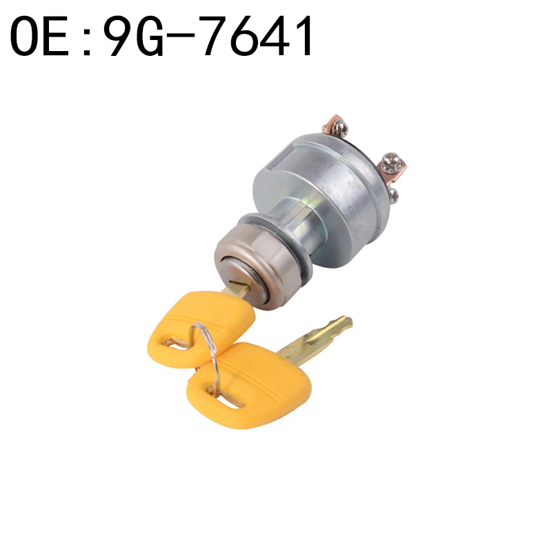 Suitable for Cat E320C/E312B/E301.5CR/E305/E313B/E312D2/E320C/E320D/E330C/E336D ignition switch four-wire 9G-7641