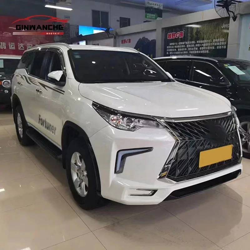 

High qualityFactory Direct for Fortuner 2016-2020 Body Kit Upgrade for Style Front Bumper Grille Side Skirts Rear Lip All New