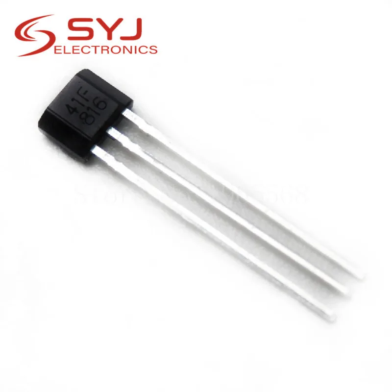 10pcs/lot 41F TO-92S 0H41 SH41 SS41F TO-92 S41 Bipolar Hall Element Sensor Motor Electric Car Motor Hall Sensor In Stock