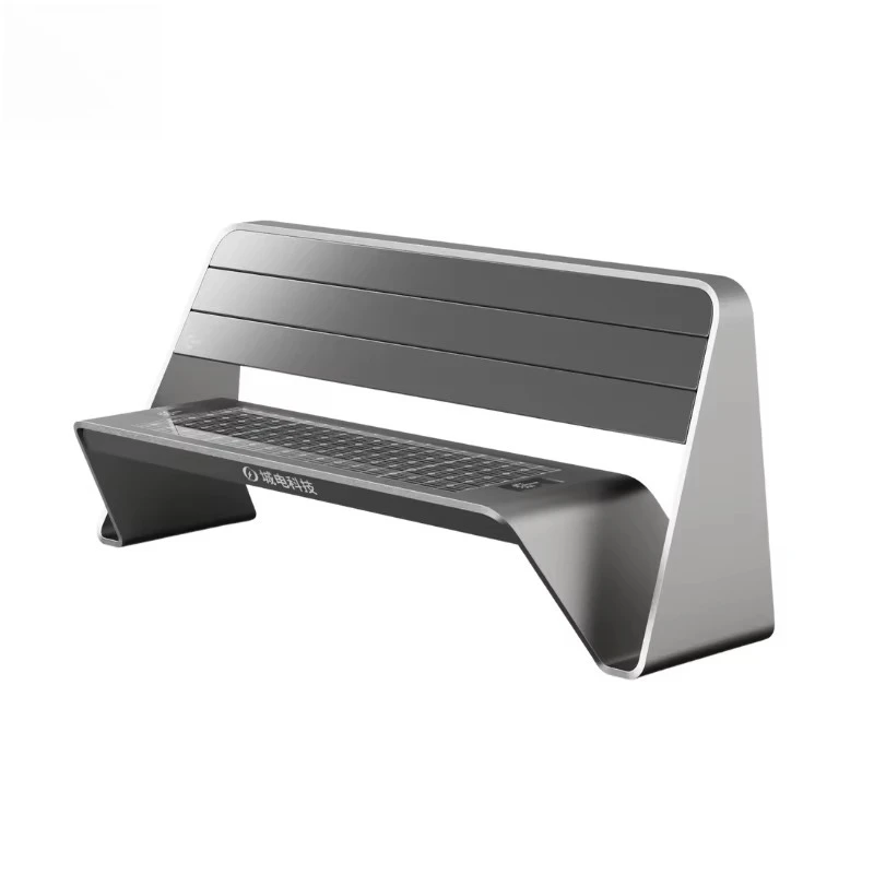 

Durable Aluminium and Steel Bench with Solar Panel Radio & Umbrella Solar Related Product