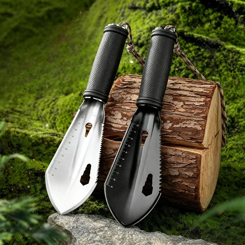 Mini Hand Shovel Garden Gardening Shovels Multifunctional Outdoors Camping Spade Portable Vegetable Farm Bonsai Planting Spades
