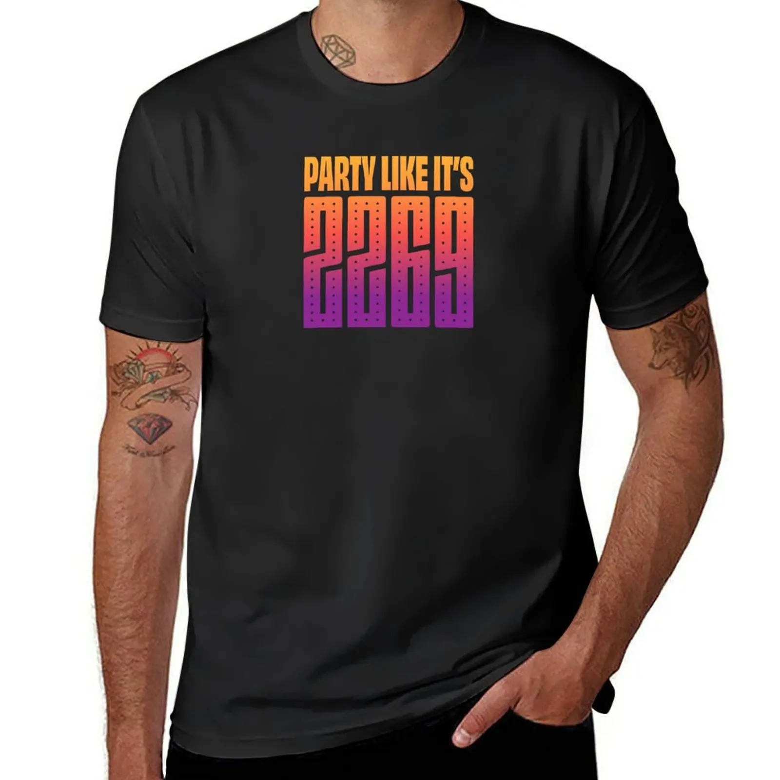 Party Like It's 2269 T-Shirt tops tees blacks mens graphic t-shirts