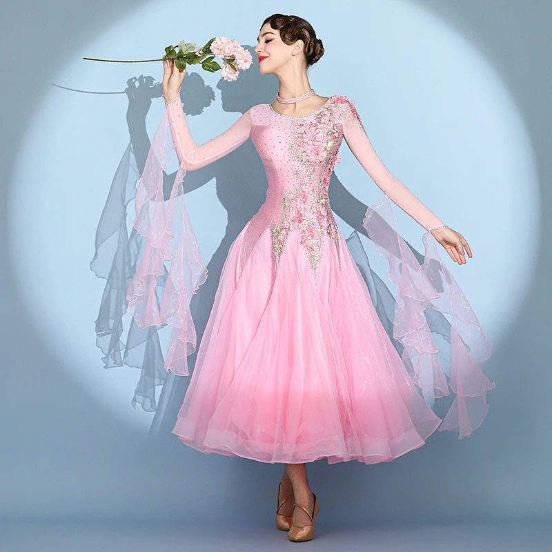 ODBD1300 Venda quente de alta qualidade Desgaste de desempenho feminino vestido de competição de salão