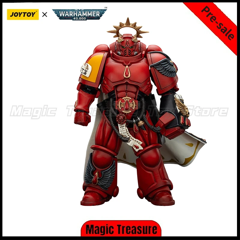 

【Pre-sale】JOYTOY 1/18 Action Figure Warhammer 40K Blood Angels Captain with Inferno Pistol & Power Fist Toys Gift