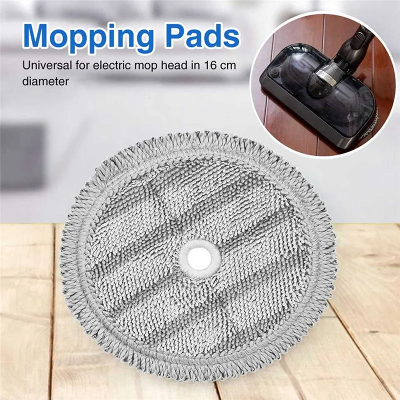

AT28-For A9 Steam Mop Replacement Mop Cloth 6PCS Microfiber Vacuum Cleaner Robot Pads Accessories