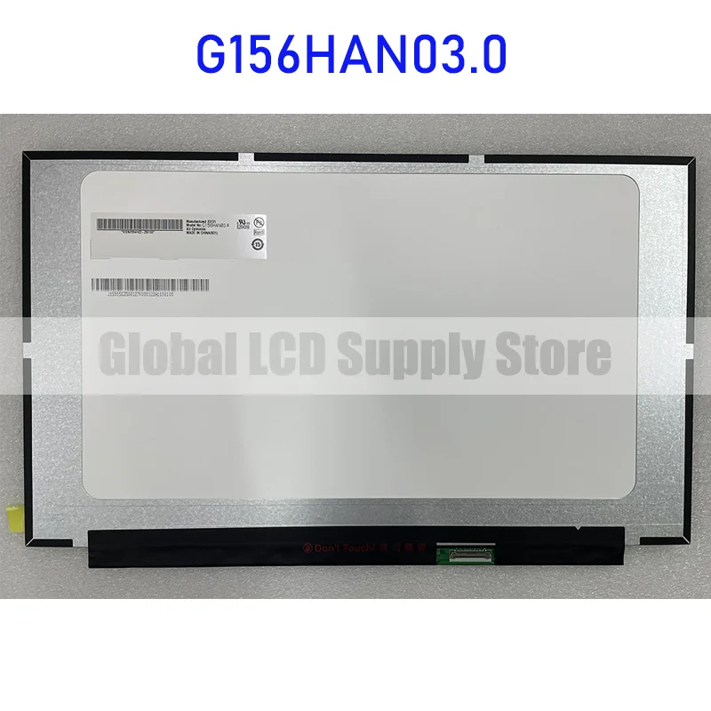 G156HAN03.0 15.6 Inch LCD Display Screen Panel Industrial Original for Auo Brand New