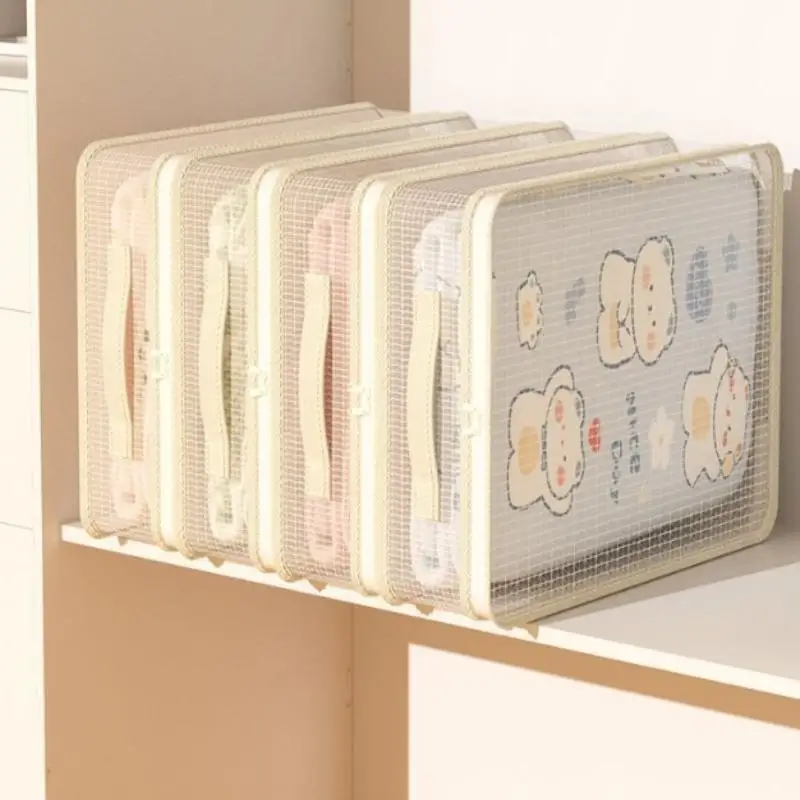Bed Sheet Storage Bags PVC Waterproof Clothes Blankets Packing Box Waterproof Dustproof Clear Zippered Pillow Bedding