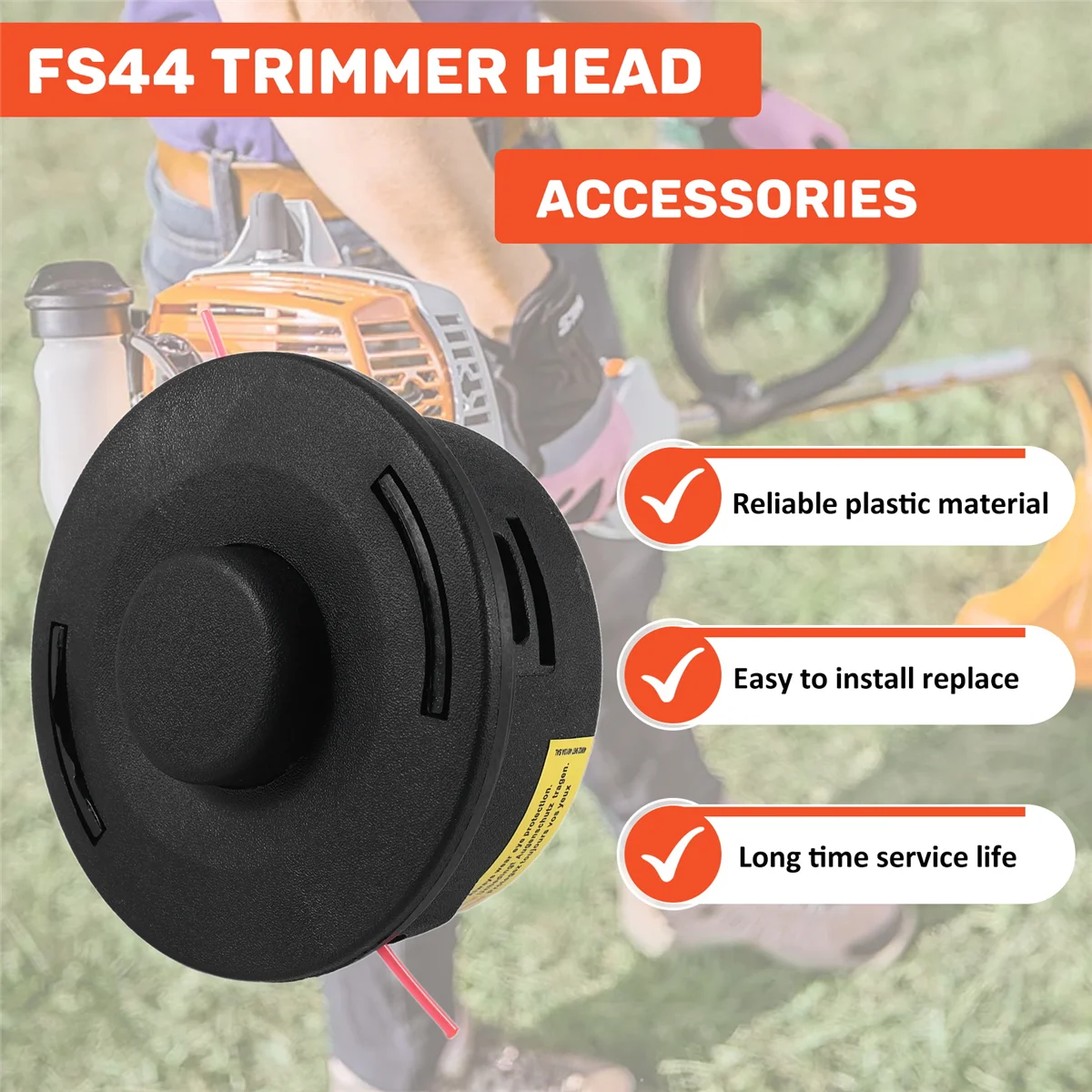 2 قطعة رأس الانتهازي ل Stihl 25-2 Fs44 Fs55 Fs80 Fs90 Fs100 Fs110 Fs130 إكسسوارات الحديقة