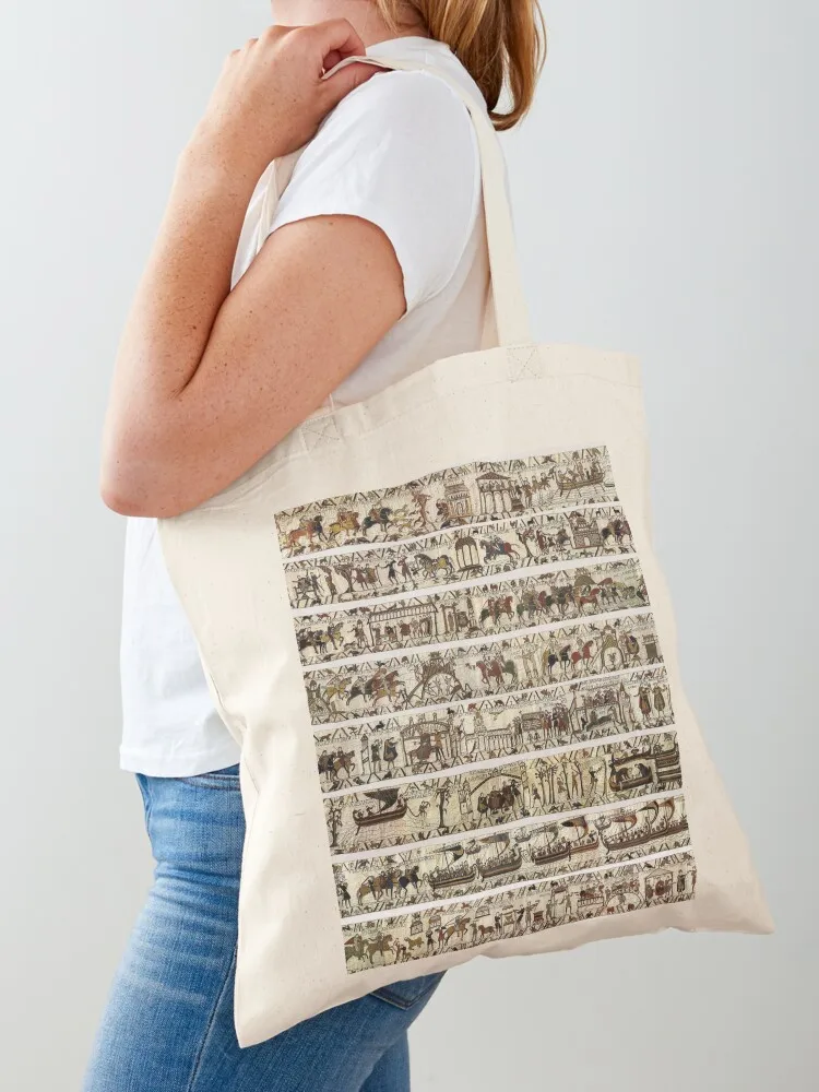 

THE BAYEUX TAPESTRY Tote Bag handbag bag luxury women canvas tote bags women bag