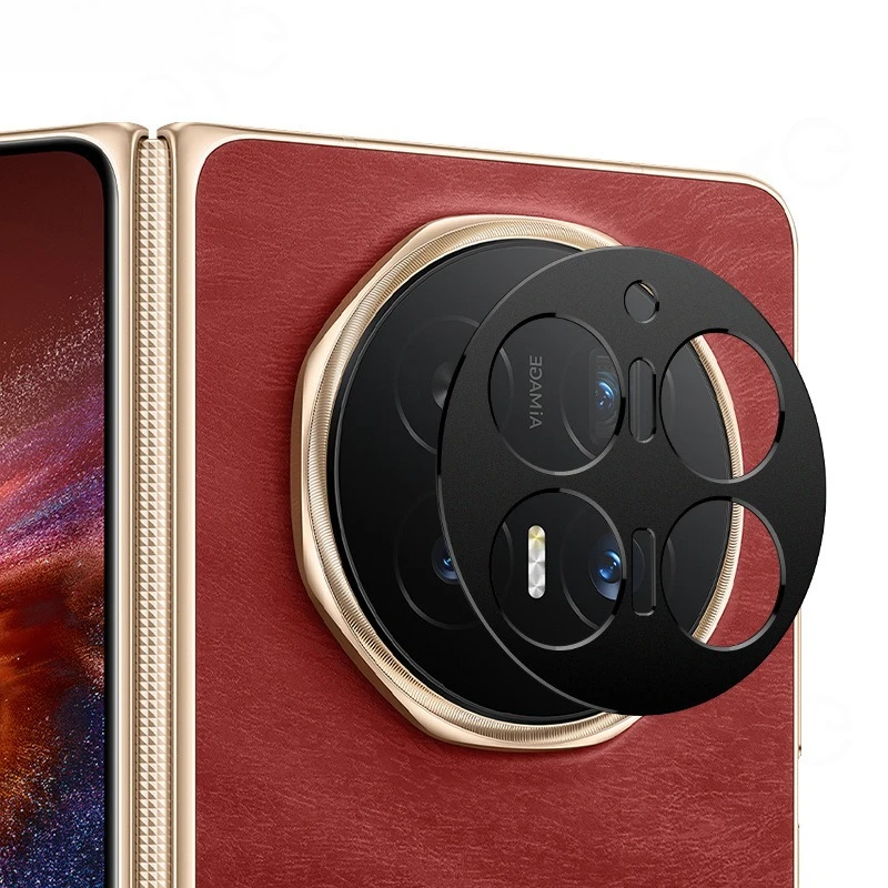 

2Pcs Lens Protector for Honor Magic V6 Metal Hollow-out Rear Lens Protector for Magic V6 Matte Finish Drop-resistant