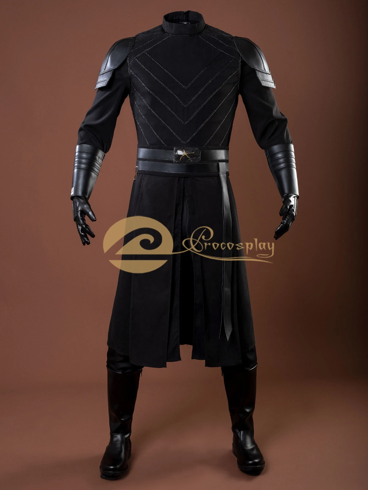 

Baylan Cos Skoll Cosplay Costume Men Black Outfit for Halloween Party C08733