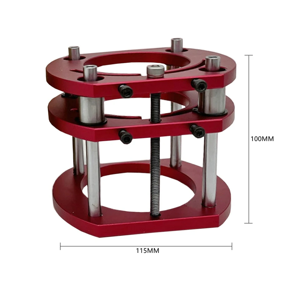 Roteador de elevação para 65mm diâmetro motores diy carpintaria invertido base de elevação moinho madeira elétrica corte chanfradura lavagem tabela