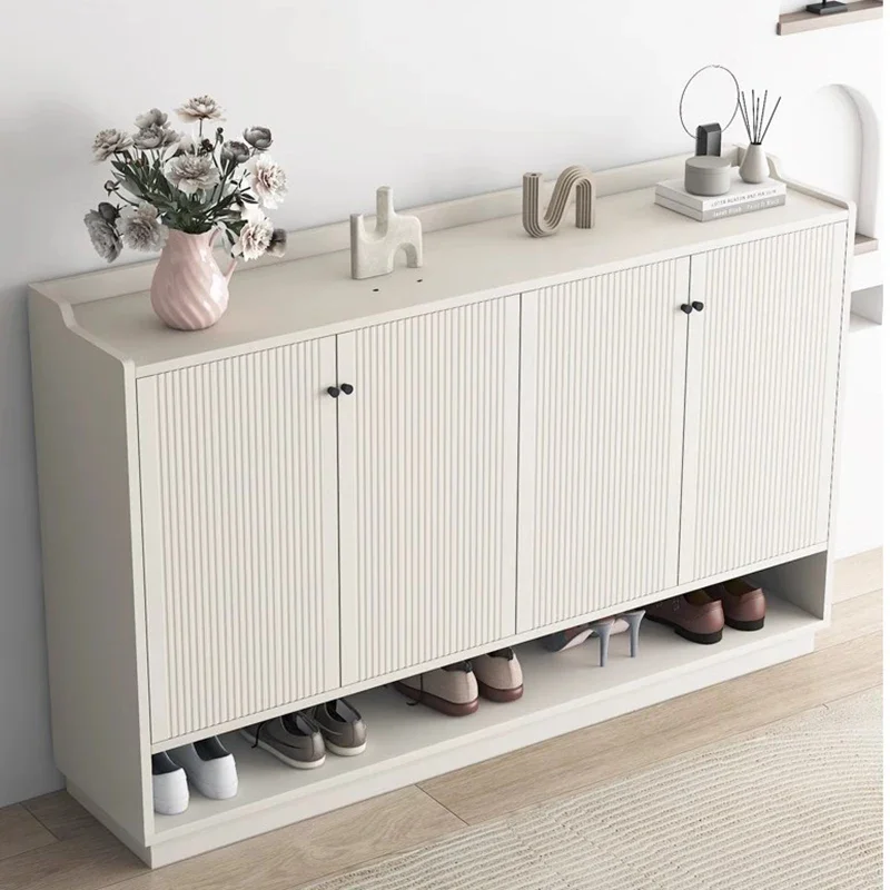 خزائن أحذية بسيطة للمدخل، غرفة نوم بسيطة، خزائن أحذية معيارية، حامل خشبي، أثاث منزلي من Armario Zapatero