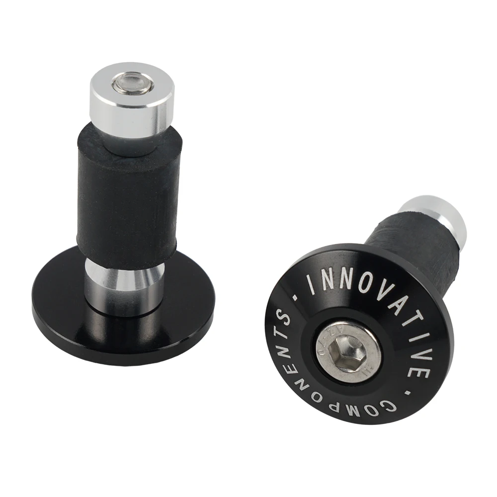 CNC Handlebar End Plugs For Honda CR CRF XR XL TRX Yamaha YZ WR 80 85 125 250 Motocross Enduro Adventures ATVs Scooters