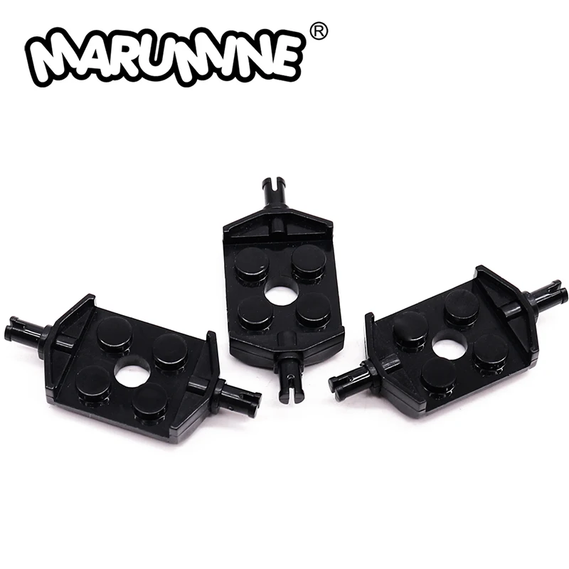 

Marumine 6157 MOC Technology Block Parts Bearing Element Bricks Plate with Axle Toys Cars 60PCS Wheel Model DIY Accessories Gift