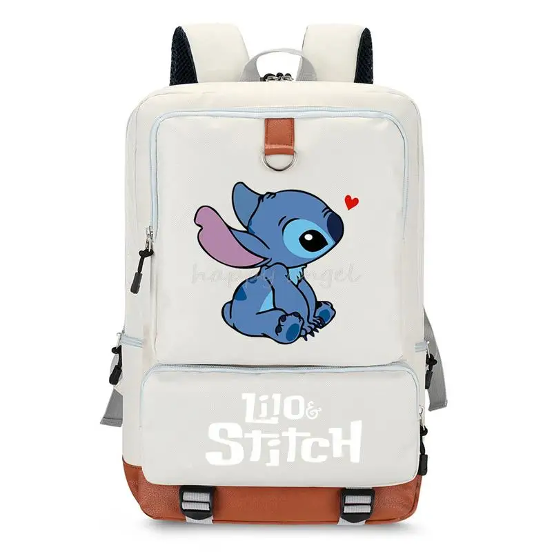 Disney Stitch Cosplay plecak uczeń szkolna torba na ramię Teentage Laptop plecak podróżny duża torba podróżna prezent urodzinowy jesień