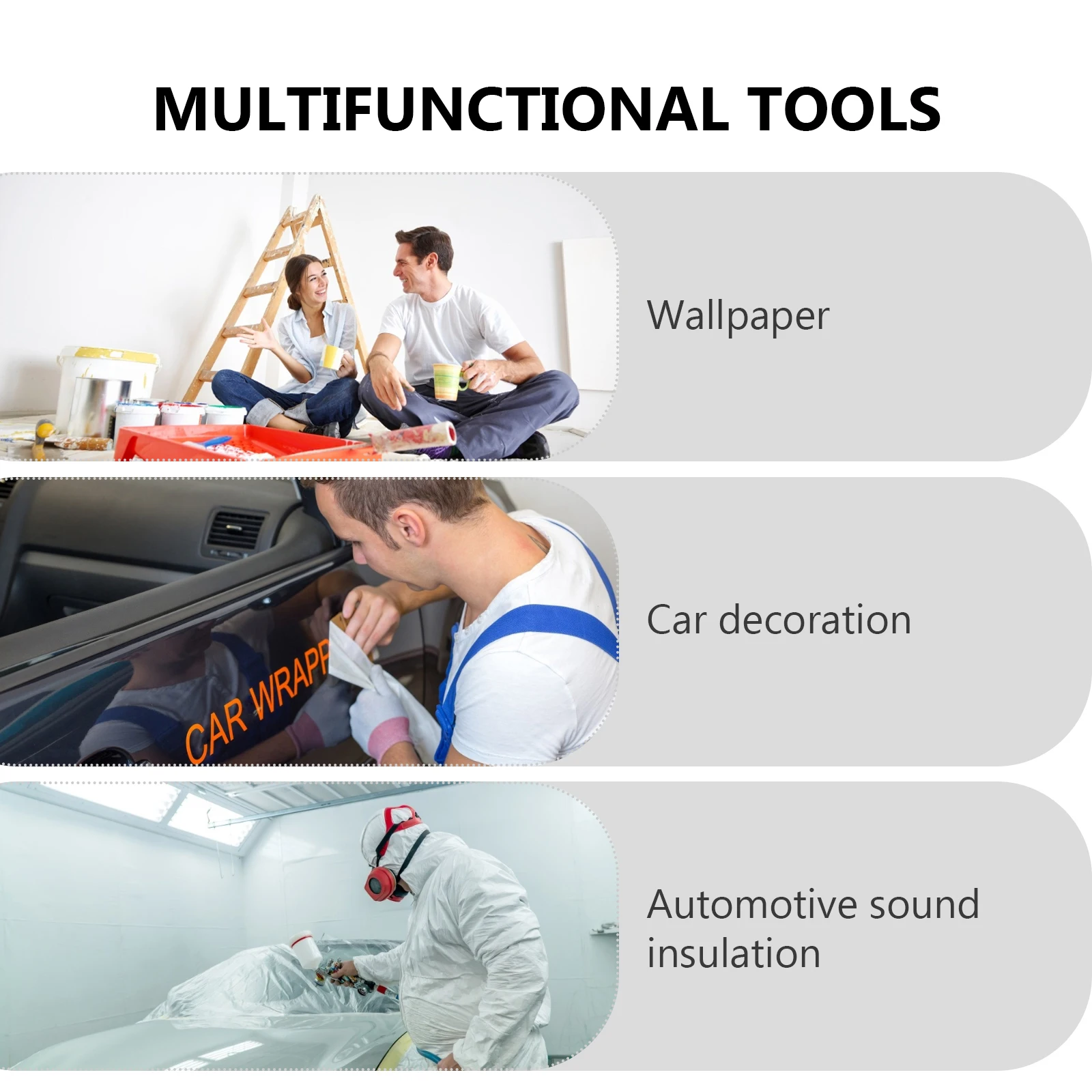 

Stainless Steel Seam Roller Wallpaper Tool Silver Ergonomic Handle Reliable Performance DIY Professional Wall Paper