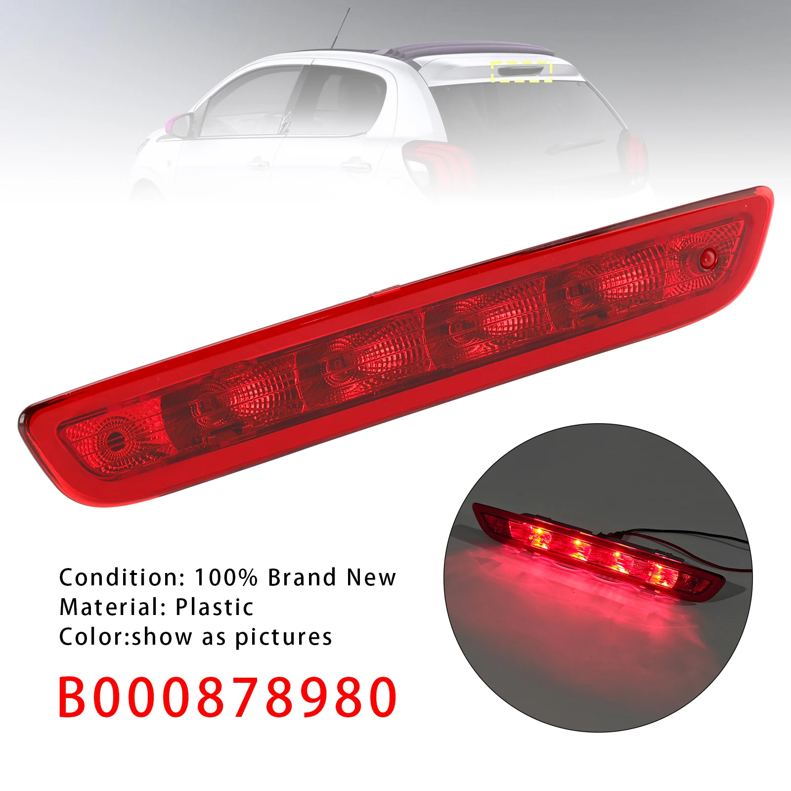 

Peugeot 108 Brake Light High Quality Aygo Brake Light Citroen C1 Mk2 Brake Light Led For Citroen C1 Mk2 2014-2021 Direct Peugeot