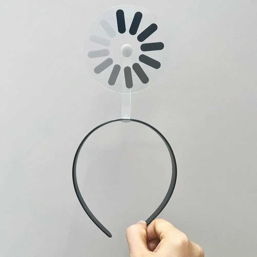 Jepit Rambut Pemuatan Otak Ikat Rambut Lucu Dapat Diputar Sederhana dan Lucu Ikat Kepala Festival Dekorasi Pesta Aksesori Rambut Prank