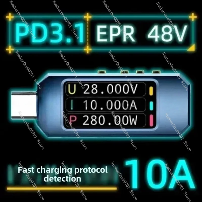 WITRN C5 C4L Detector USB Voltage and Current Meter Tester PD3.1 Trick EPR Aging Activation 48V