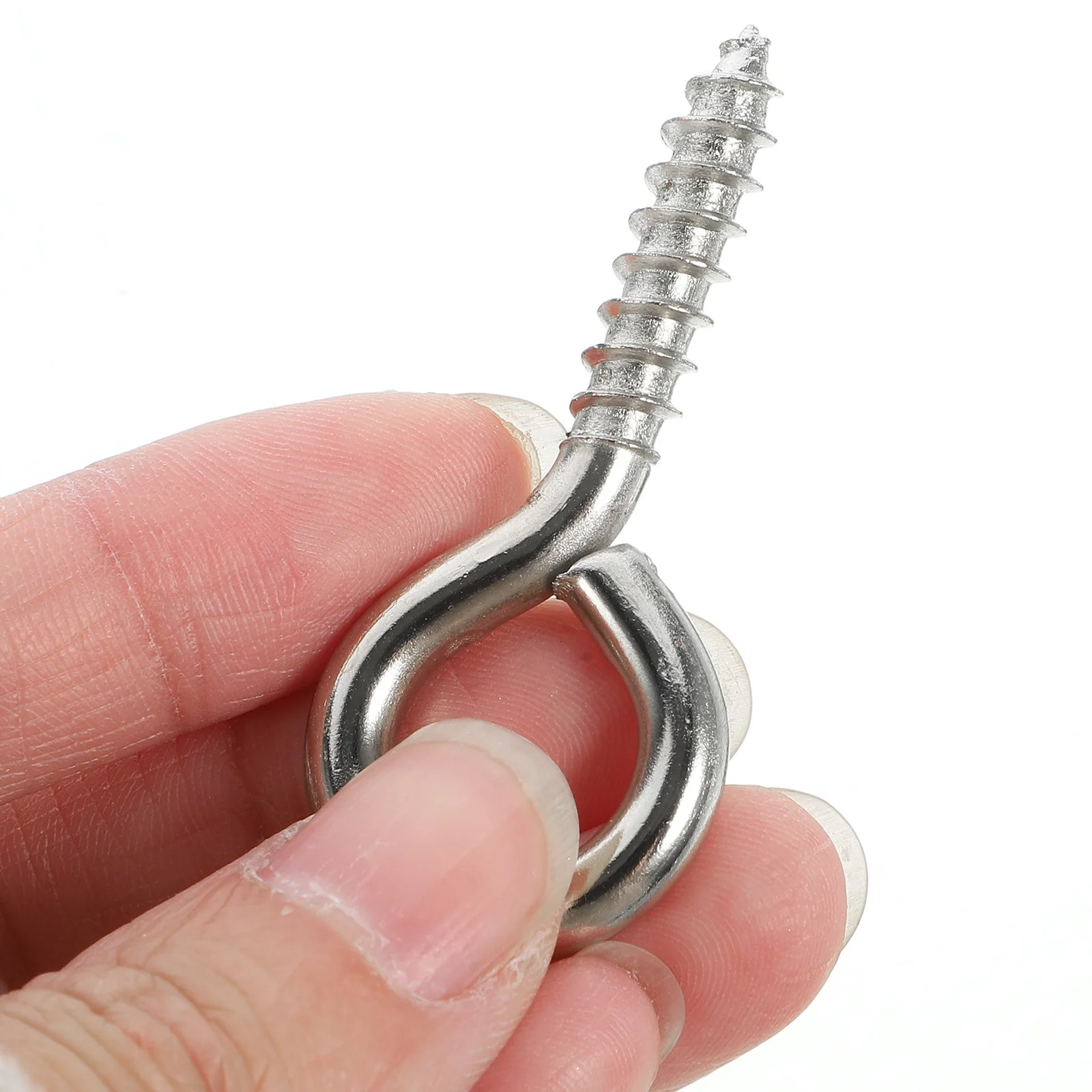 10 шт. винты, саморезы, маленькие крючки для кабелей, проводов, ювелирные аксессуары «сделай сам», безопасный и прочный прочный винт