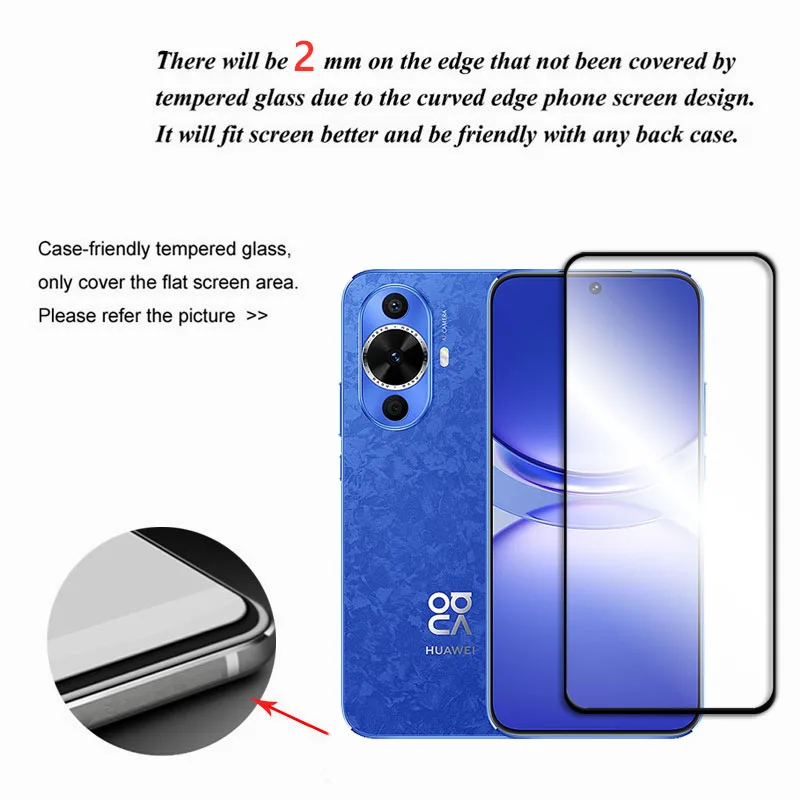 para huawei nova 12s, vidro protetor para huawei nova 12s, lente de câmera, vidro protetor de película para huawei nova 12s