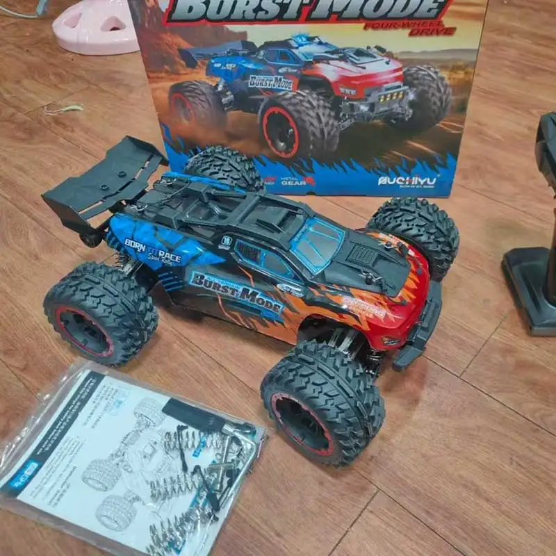 Suchiyu 1:10 Scale High Speed Rc Car 4wd Off Road Monster Truck All Terrain Remote Control Vehicle For Adults