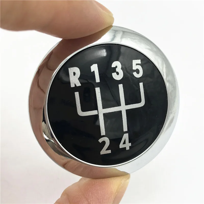 Manual Gear Shift Knob Top Cap  Emblem Cover For Volkswagen VW Passat B6 2005 2006 2007 2008 2009 2011 Car Styling Accessories