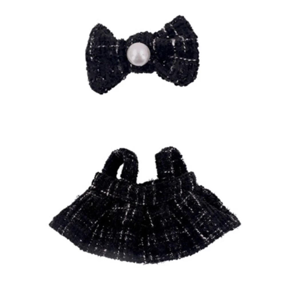 

Fashion Multi Color Doll Clothes Replacement DIY Doll Skirt Handmade Suspender Dress Set Cotton Doll