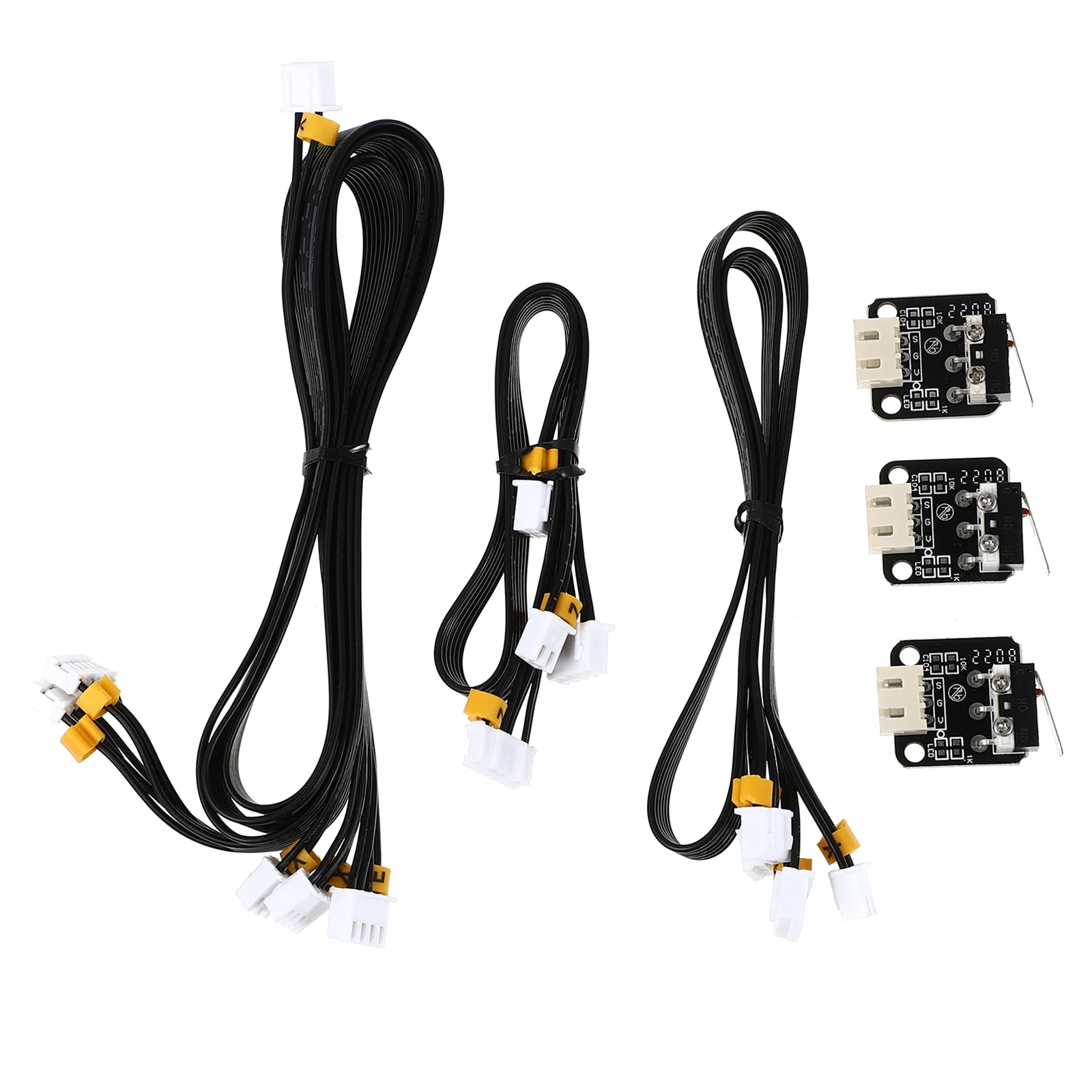 

3 Pcs Stepper Motor Wire 3D Printer Stepping Line Power Supply Plastic Cable Cord