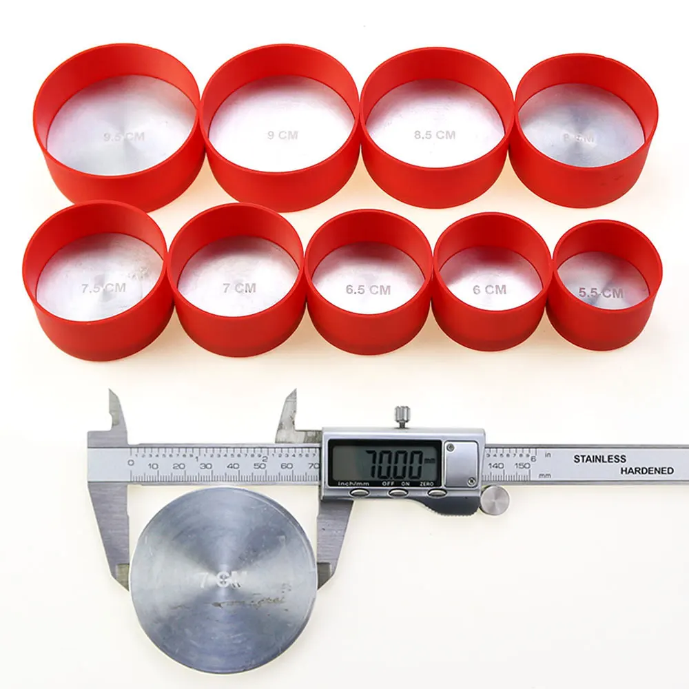 Copri fondo tazza in silicone 17 colori - Manicotto sottobicchiere isolante termico antiscivolo da 7,0 cm/70 mm per tazza d'acqua/bottiglia