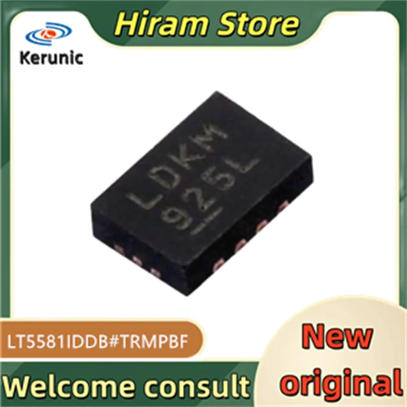 2PCS LDKM New and Original LT5581IDDB#TRMPBF LT5581IDDB LT5581IDD LT5581I