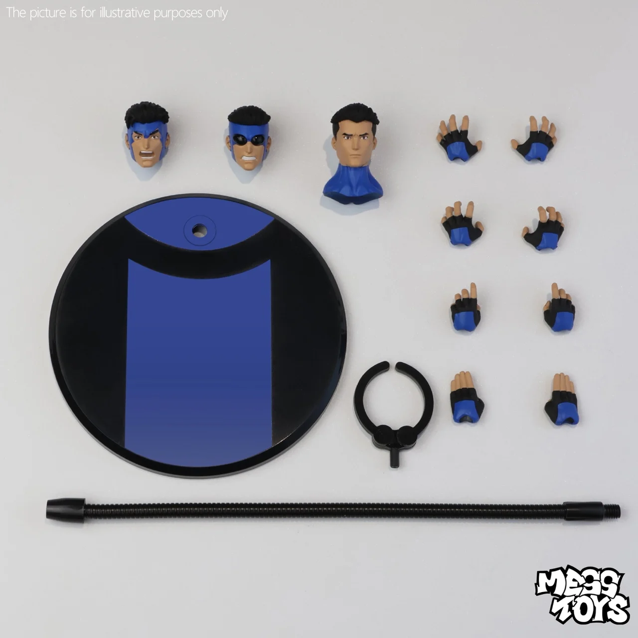 HOT Mess Toys Unzerstörbare Mark Grayson Anime Actionfigur Modell Figurine Halloween Weihnachtsgeschenke Spielzeug – Detail 4