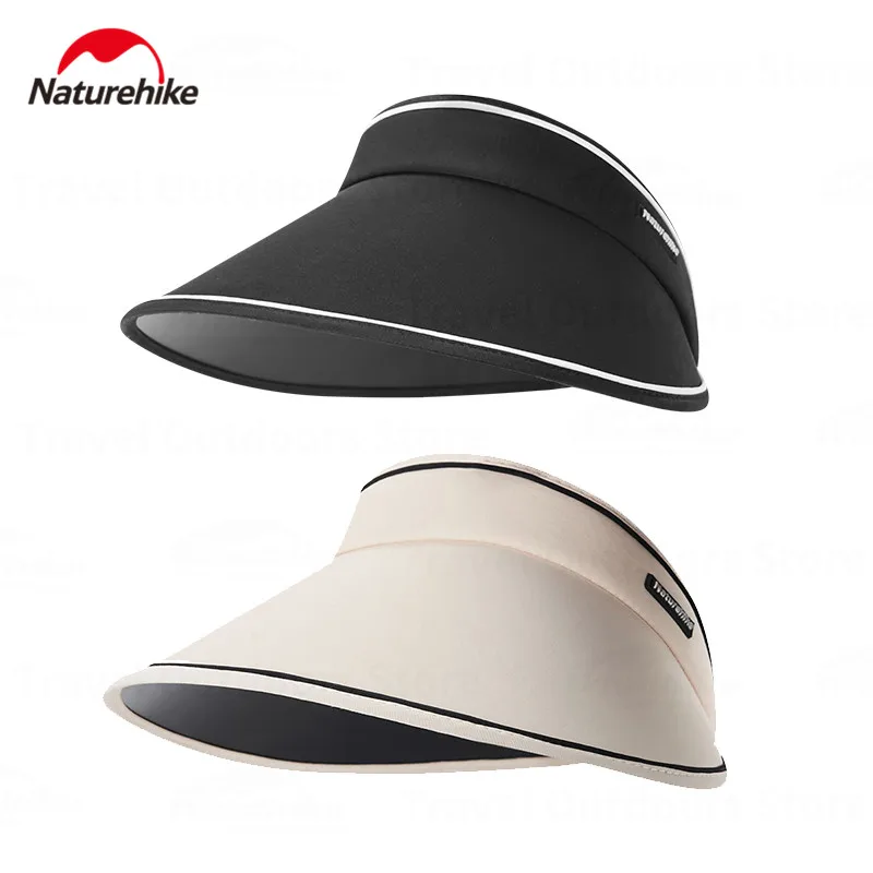 

Кепка Naturehike женская для занятий теннисом, пустая солнцезащитная Кепка, складная шапка для бега, регулируемый размер головы, однотонная, на лето
