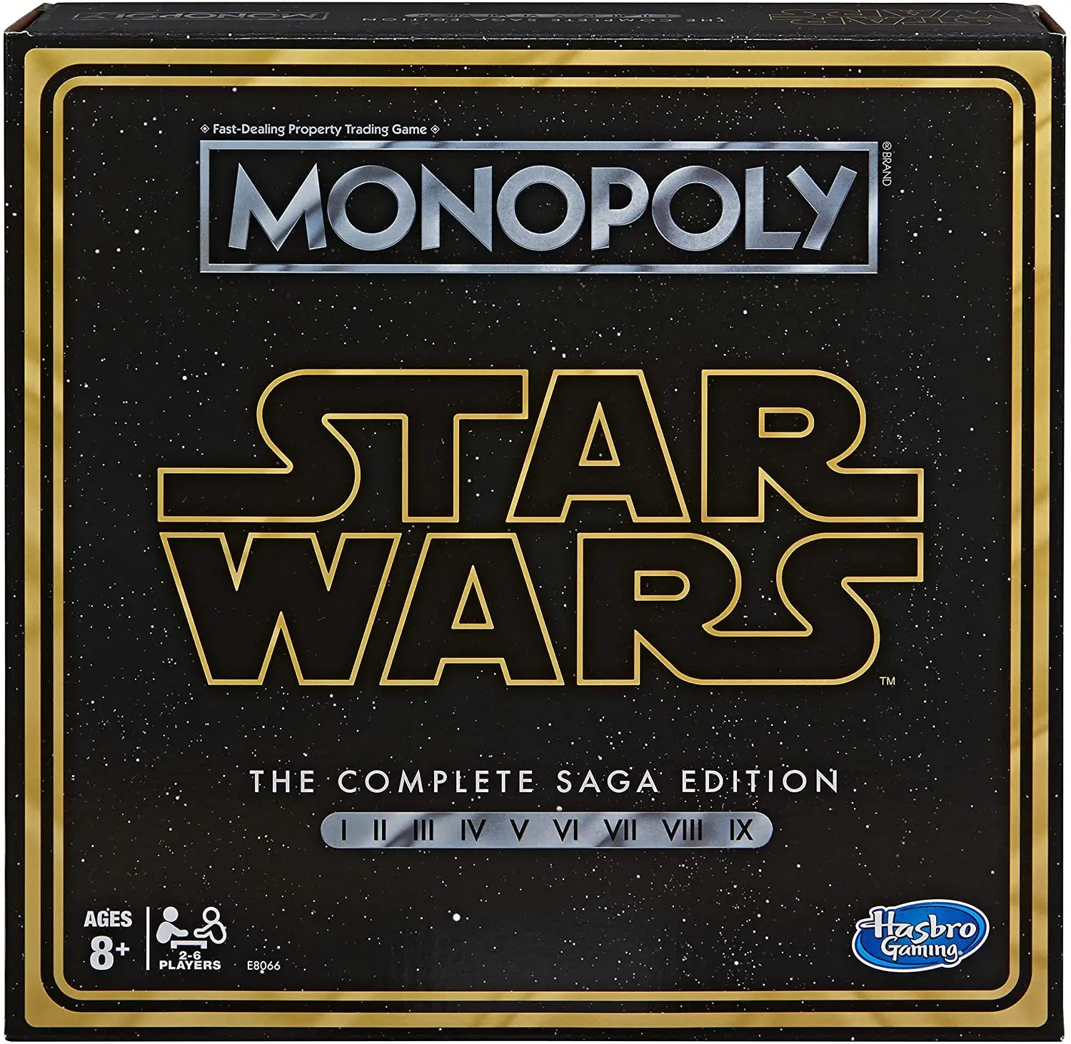 Hasbro Star Wars Monopoly Toy Baby Yoda English Board Game Card Game Family Gathering Puzzle Game Boxed Children Adult Toy Gift