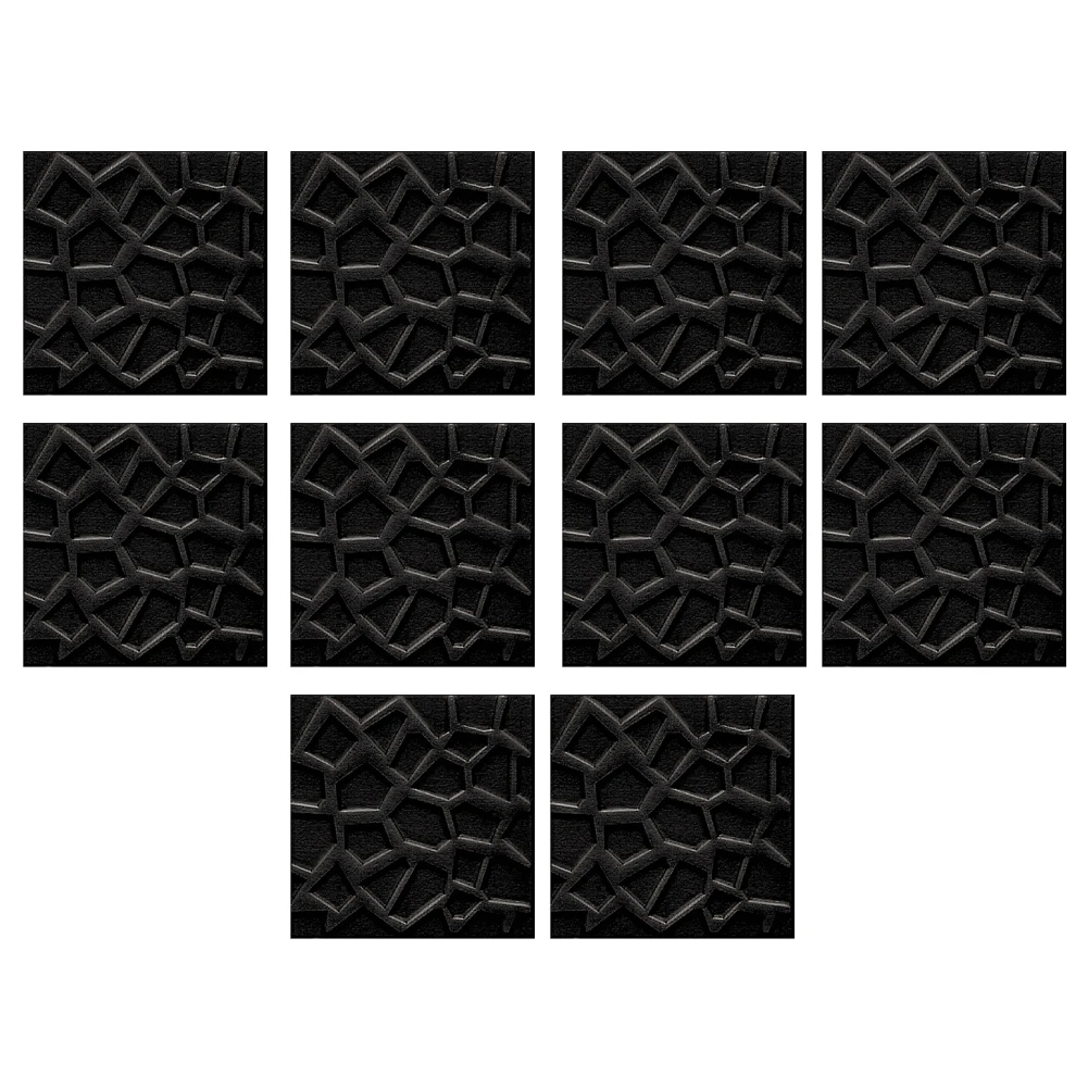 

3D Foam Wall Decor Wall Sticker Self-Adhesive Decals 3D Wall Stickers Hassle-Free Installation Sleek Modern Look