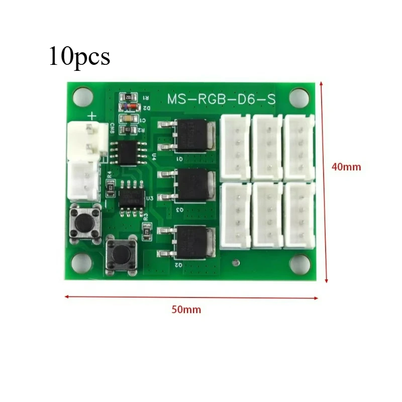 carte-de-controle-led-12v-pour-machine-de-jeu-d'arcade-serie-d'accessoires-dc12v-avec-bande-rgb-10-pieces