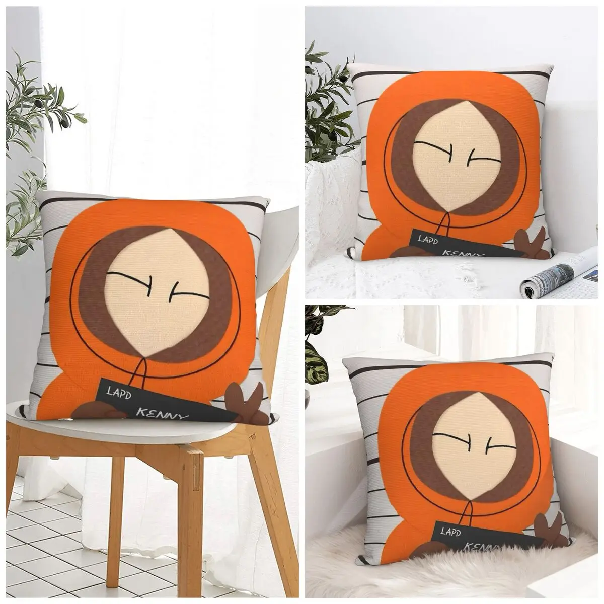 S-SOUTHPARKS غطاء وسادة مربع كيس وسادة غطاء الوسادة موردن المطبوعة سادات ل أريكة غرفة نوم ديكور المنزل